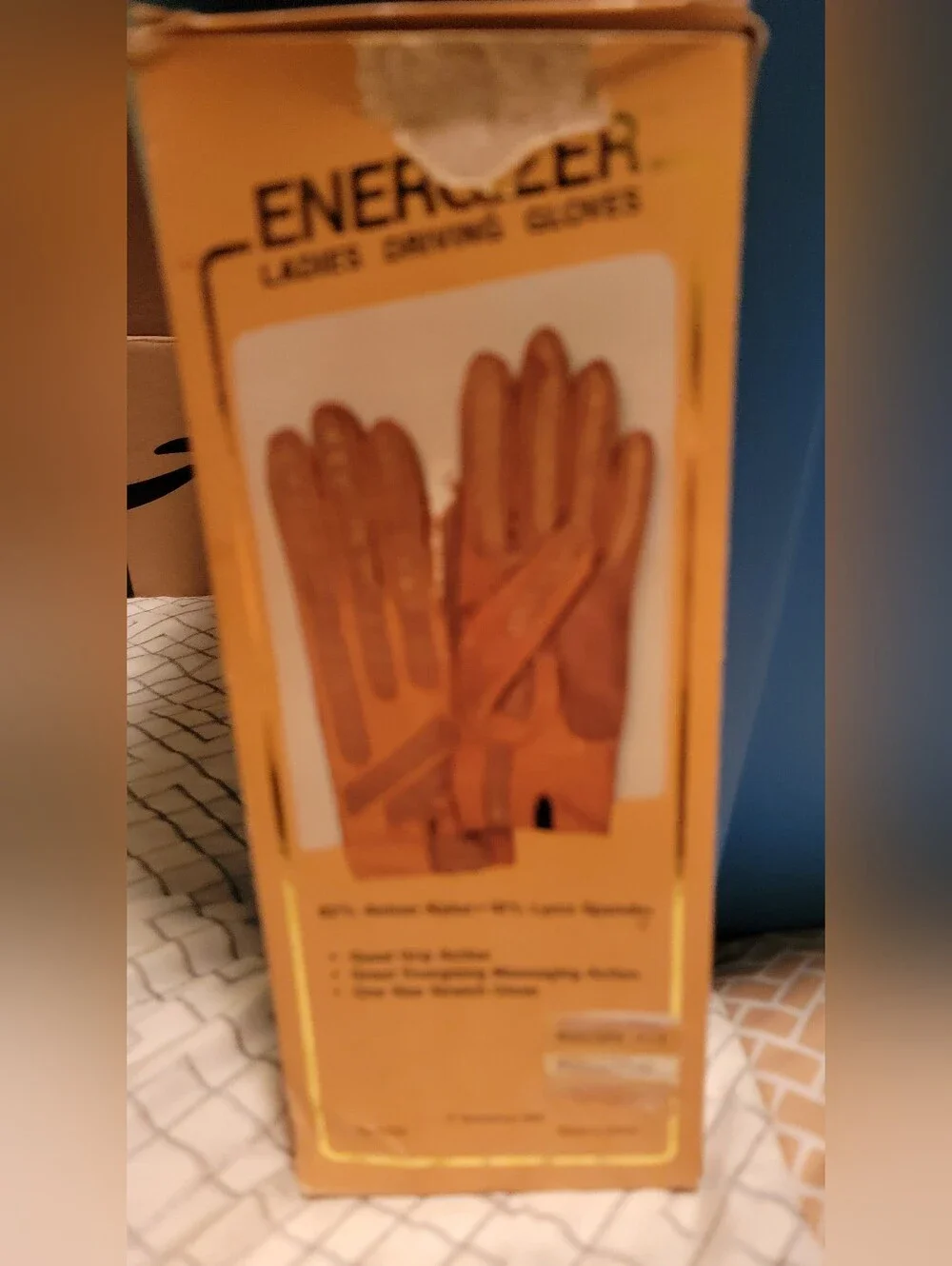 Vintage- Energizer Ladies Driving Gloves (3 pairs- 1 NIB) + free New Umbrella